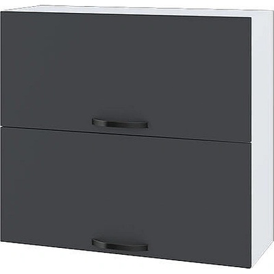 ИРИМ Горен кухненски шкаф Сити БФ-Карбон мат-11-12 80 см