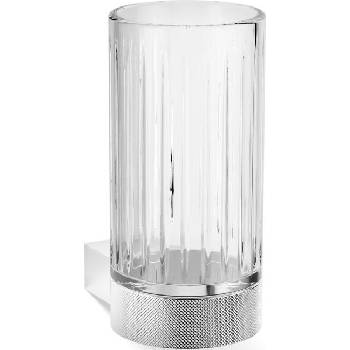 Decor Walther Чаша за четки за зъби Club релефна стенна хром (0857500)