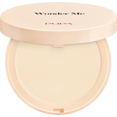 Pupa Milano Wonder Me Powder-no-Powder lisovaný púder na tvár 010 Ivory 7,5 g