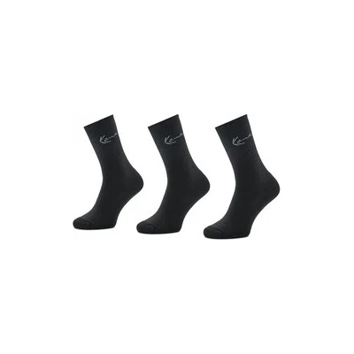 Karl Kani Комплект 3 чифта дълги чорапи мъжки Signature 3003749 Черен (Signature 3003749)