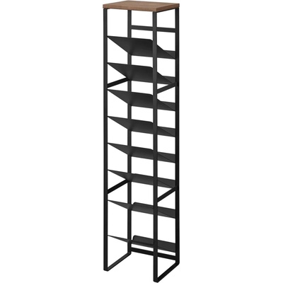 YAMAZAKI 8-patrový stojan na láhve Tower 1492, černý – Zboží Dáma