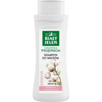 White Deer Šampón na suché vlasy s čistou bavlnou 300 ml