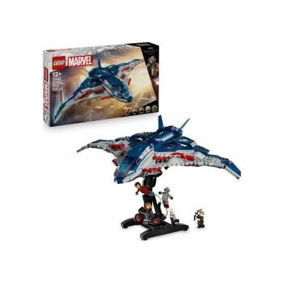 LEGO® Строителна Игра Lego 76325 Age of Ultron Quinjet 1131 Части