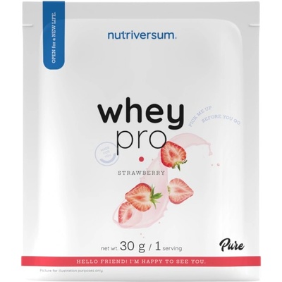 Nutriversum Whey Pro Pure | with N-Zyme System [30 грама] Ягода