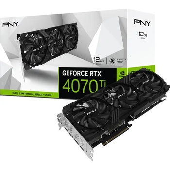 PNY GeForce RTX 4070 Ti 12GB Verto LED Triple Fan (VCG4070T12TFXPB1)