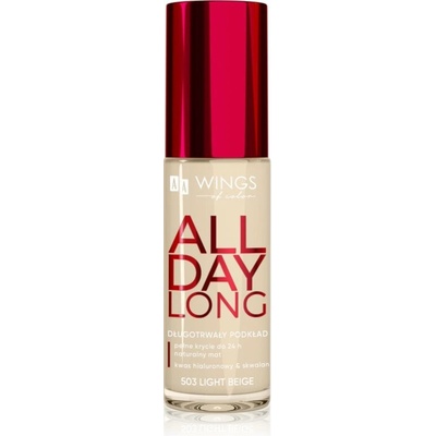AA Wings of Color All Day Long Long Lasting Foundation make-up 503 light beige 30 ml