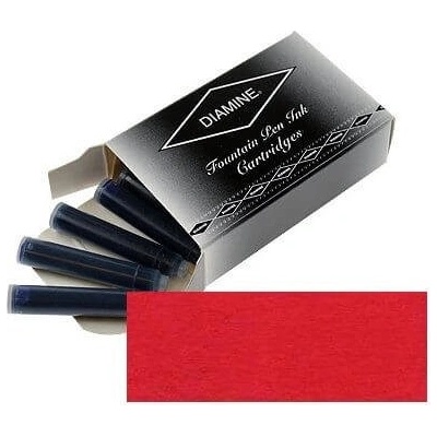 Diamine Passion Red inkoustové bombičky DIA563