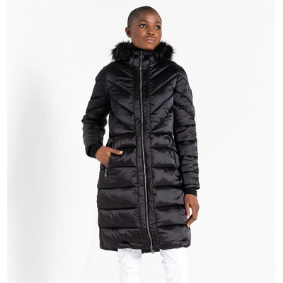 Dare 2b Яке Dare 2b Women's Longline Insulated Padded Quilted Jacket - Blk/BlkShine