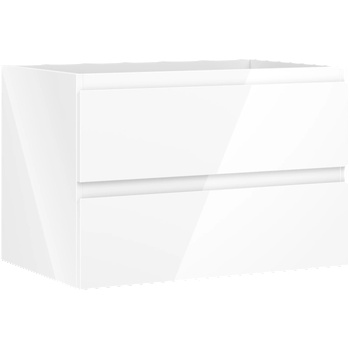 Mexen Orio шкаф за баня под мивка 70 см, 2 чекмеджета, бял гланц - 91A10-07047-2-BFF00 (91A10-07047-2-BFF00)