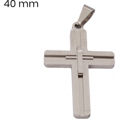 Exeed 242470 Přívěsek z chirurugické oceli křížek