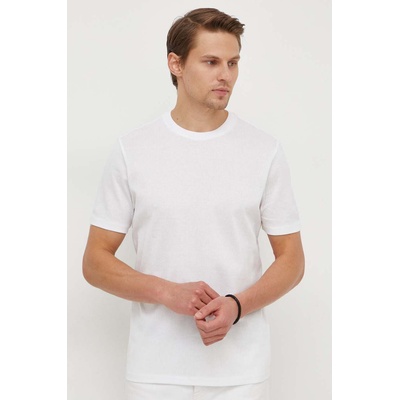 Boss Памучна тениска boss в бяло с изчистен дизайн 50511595 (50511595)