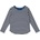 Finkid Детска блуза с дълъг ръкав Finkid Kid's Merisilli Longsleeve - Denim / Pebble - размер 90/100 (704-2214-0612)