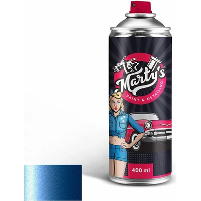 Marty's Autolak ve spreji Renault BU0404 Bleu Monaco 400ml