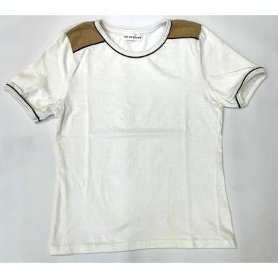 TED KENTONN TK BASIC TEE White/Brown