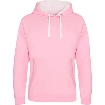 Just Hoods Unisex mikina s kapucňou JH003 Baby Pink