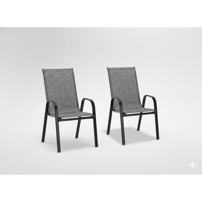 Pro-Tech shop NEO9917 Zahradní křesla, šedá 54x72x96 cm 62430 – Zbozi.Blesk.cz