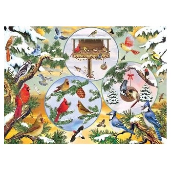 Cobble Hill XXL Winterbird Magic 500 dielov