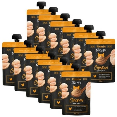 FITMIN For Life Cat Cream Sauce Chicken 12x100 g