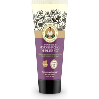 Babuszka Agafia Juniper regenerační krém na nohy 75 ml