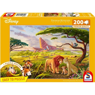 Schmidt PQ THOMAS KINKADE Lví král Disney 200 dílků