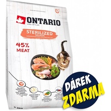Ontario Cat Sterilised Salmon 2 kg