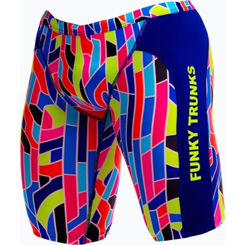 Funky Trunks Мъжки плувни шорти тип клин Funky Trunks Training Jammers fauit lines