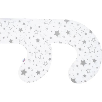 New Baby Калъф за възглавница за кърмене във форма на C New Baby Звезди сиви