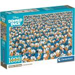 Clementoni Пъзел Clementoni от 1000 части - Многото лица на Доналд Дък (39799)