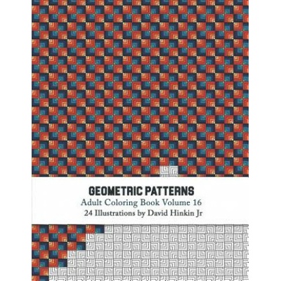 Geometric Patterns - Adult Coloring Book Vol. 16