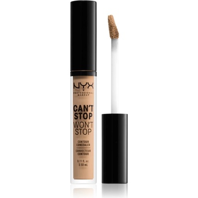 NYX Cosmetics Can't Stop Won't Stop течен коректор цвят 09 Medium Olive 3.5ml