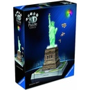 Ravensburger 3D Puzzle Iconics Socha slobody (Nočná edícia) 128 ks