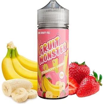 Image 1 of Jam Monster Fruit Monster Strawberry Banana 100ml