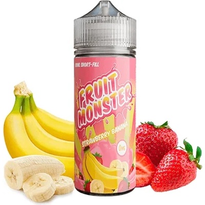 Jam Monster Fruit Monster Strawberry Banana 100ml