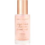 CRYSTALLOVE Rose Quartz Shimmer Facial Mist мъгла за лице за озаряване на лицето 100ml
