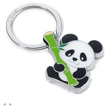 Troika Prívesok na kľúče Bamboo Panda KR10 03/CH
