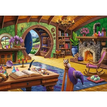 Ravensburger - Puzzle Cozy magical cottage - 1 000 piese