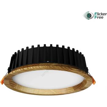 Image 1 of APLED - LED Лампа RONDO WOODLINE LED/6W/230V 4000K Ø 15 см пепел масивнo дървo (AP0189)