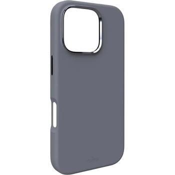 PURO Силиконов калъф Puro Icon Mag Pro MagSafe за iPhone 16 Pro - тъмно сив (PUIPC16P61ICONMPDKGR)