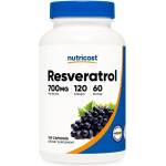 Nutricost Ресвератрол 250 mg 120 капсули | Nutricost (67948 (022101) NC)
