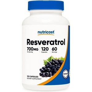 Nutricost Ресвератрол 250 mg 120 капсули | Nutricost (67948 (022101) NC)