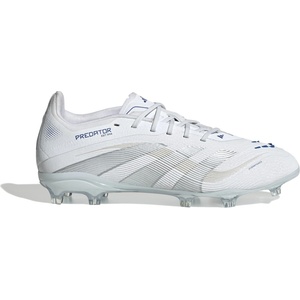 Adidas Детски футболни бутонки adidas Predator Elite Childrens Firm Ground Football Boots - White/Silver
