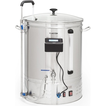 Klarstein Brauheld Smart 65 Малцов котел 2500W 65L 100°C Помпа Неръждаема стомана (BRD3-BrauheldSmart65) (BRD3-BrauheldSmart65)