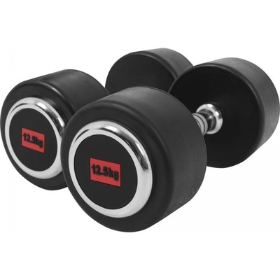 Gorilla Sports Súprava jednoručných činiek z liatiny 2 x 12,5 kg