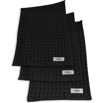 The Organic Company Малки кърпи за съдове Big Waffle 25 x 40 см тъмносиви (1190-110)