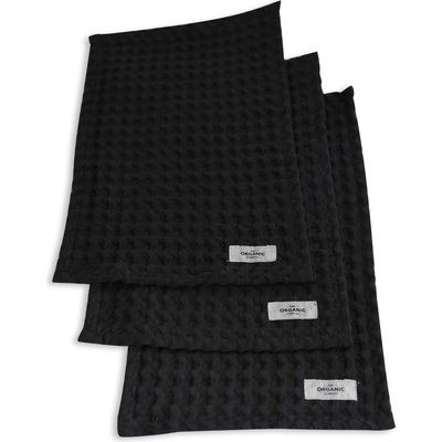 The Organic Company Малки кърпи за съдове Big Waffle 25 x 40 см тъмносиви (1190-110)