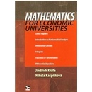 Mathematics for economic universities Jindřich Klůfa