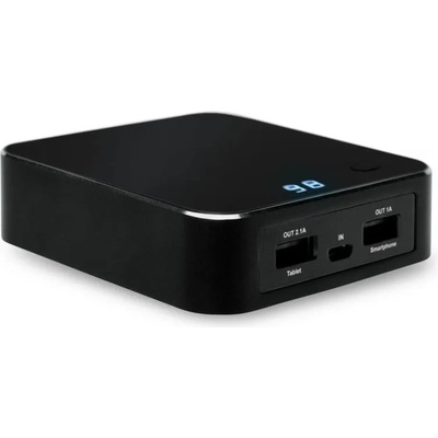 ednet Power Bank LCD 2xUSB 7800 mAh