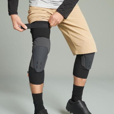Rockrider Enduro Feel D_Strong D3O knee čierna