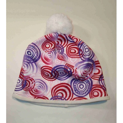 RDX zimní pletená čepice Merino 3461 bílá