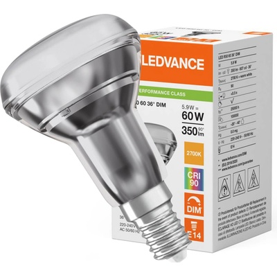 LEDVANCE LED žárovka LED R50 E14 5.9W = 60W 350lm 2700K Teplá Bílá FILAMENT stmívatelné